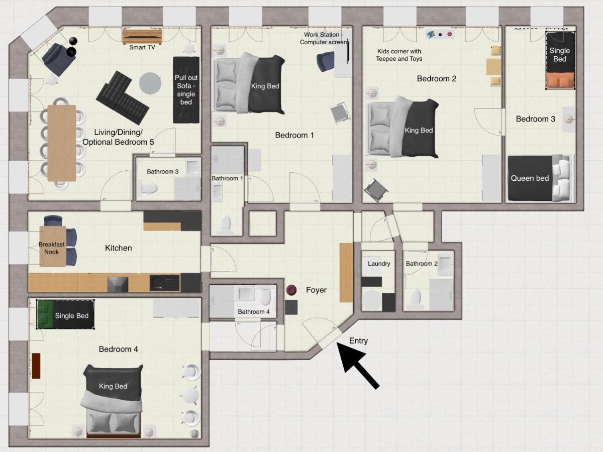 Big Apartment ウィーン エクステリア 写真